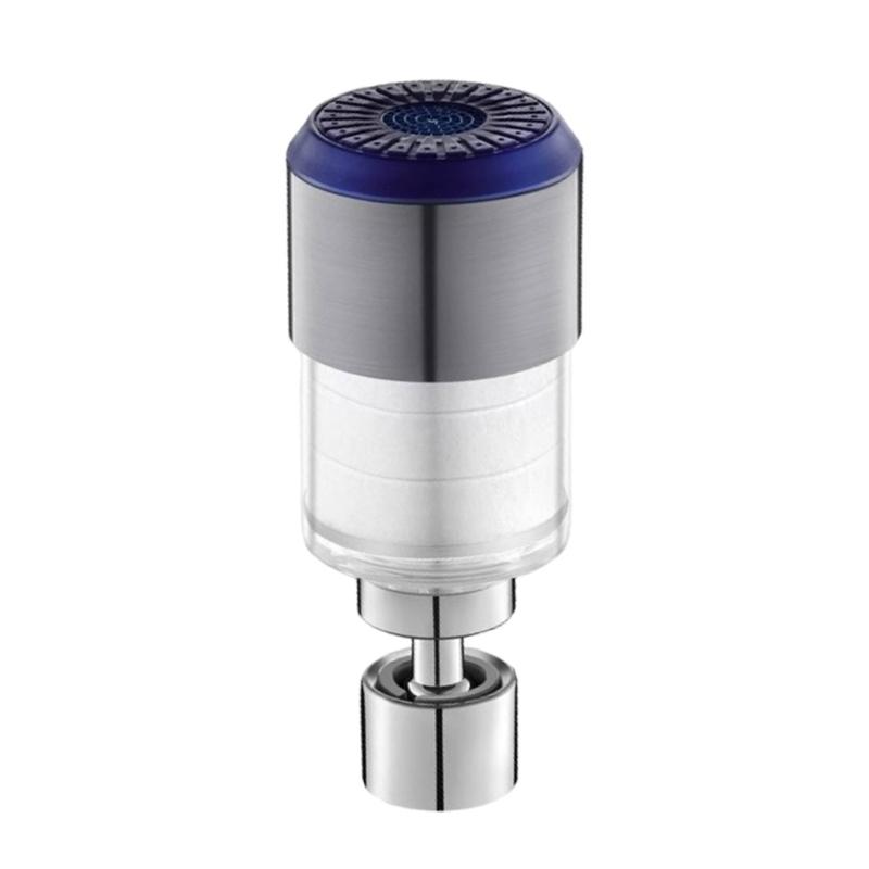 

Upgrades Water Filter Flexible Rotates Filter Simple Install Faucet Filter Water Tap Filter Brass & ABS for Faucet 1