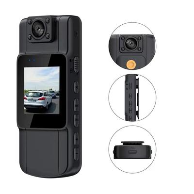 1080P HD Mini Camera Portable 180 Degree Digital Video Recorder Infrared Night Vision Police Bike Cam Small Camcorder