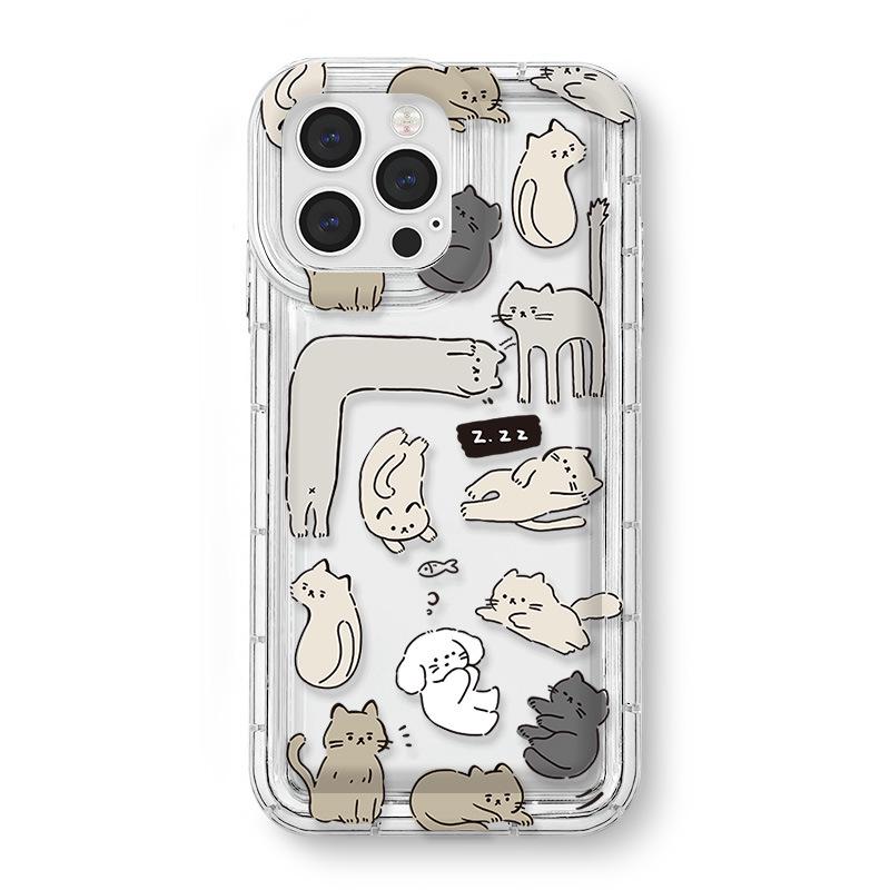 

Ударопоглощающий чехол Zhitai: Совместимо с iPhone 14/15Pro, Apple 13, 11 и Huawei Mate60Pro. Apple 13/14