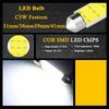 1 PCS Car C10W Festoon 31mm 36mm 39mm 41mm C5W LED Bulb COB 12V 7000K White Auto Interior Dome Reading Trunk Linse Plate Lamps