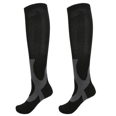 Kompressionsstrümpfe Anti-Müdigkeit Schmerzlinderung Kniehohe Strümpfe für Outdoor-Sportarten L XL
