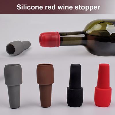 8Pcs Silicone Wine Stoppers Reusable Sparkling Wine Bottle Stoppers Leak Proof Wine Champagne Stoppers Bar Bartender Accessories
