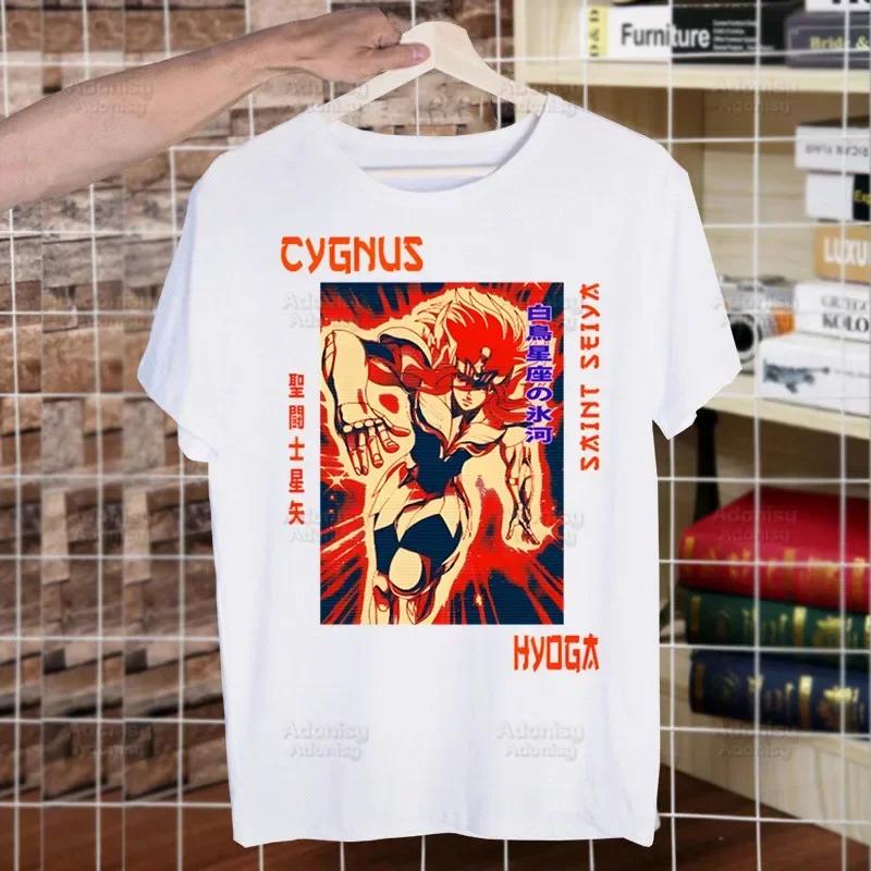 Saint Seiya Anime Manga Phoenix T-shirts Summer Men/Women Hip Hop Funny Print Tshirt Streetwear T Shirts Short Sleeve Tops