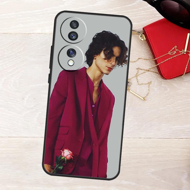 Timothee Chalamet Actor Case For Honor 200 400 Pro 50 70 90 Lite X9a X9b X9c X9d X8a X8b X8c Magic 5 6 7 8 Pro Cover