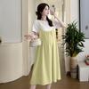 2026 Summer Fashion Elegant Maternity Dress - Stylish Patchwork Loose Fit