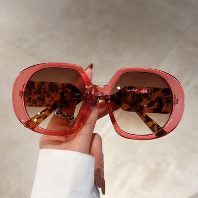 Oversized Round Sunglasses Men Women Trendy New In Gradient Candy Color Shades Goggle Fashion Ins Popular UV400 Eyewear