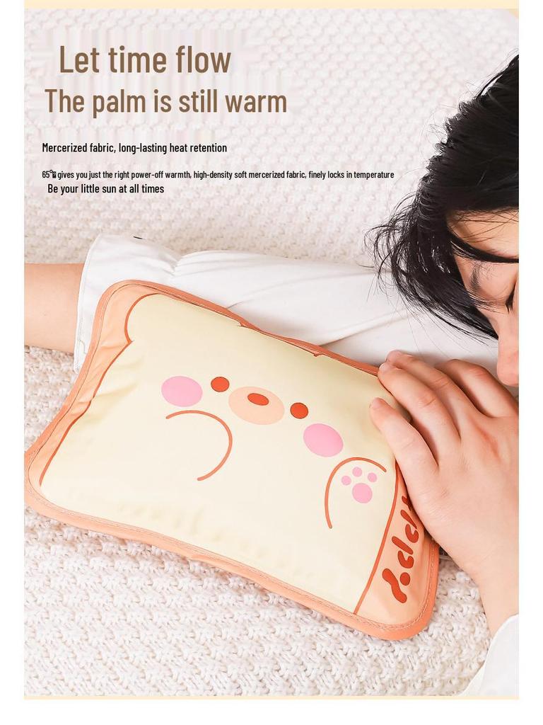 Cute Cartoon Explosion-Proof Hand Warmer Hot Water Bag - Safe and Cozy Winter Gift