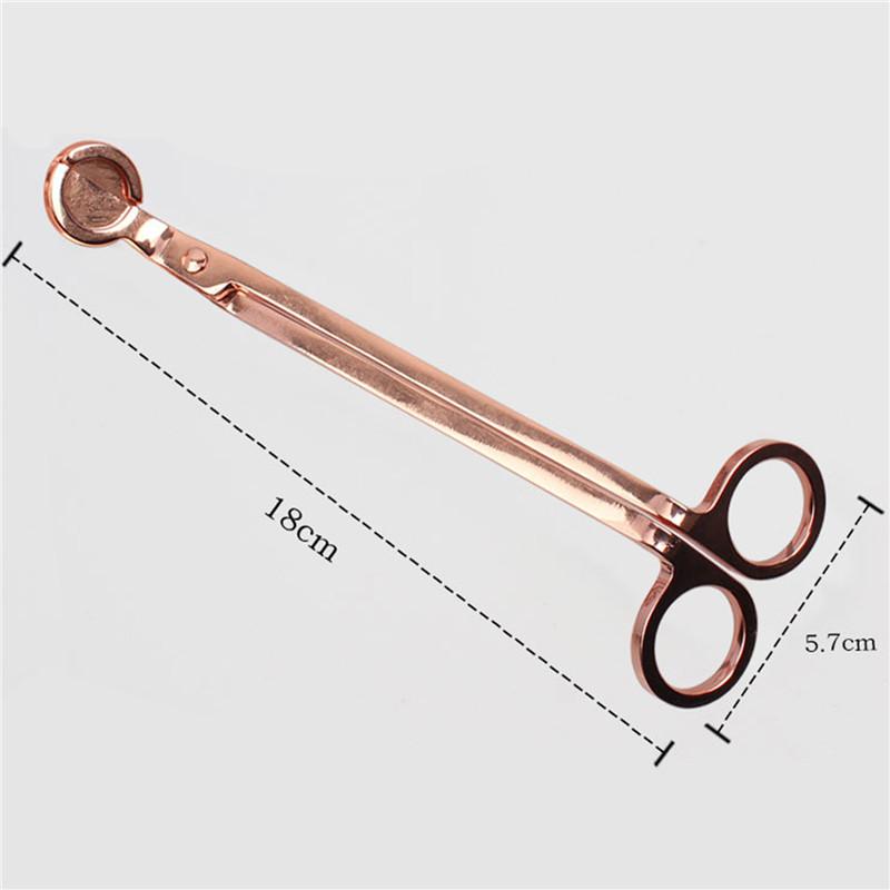 3PCS Wick Trimmer Home Care Modern Candle Tool Set Tray Rustproof Lovers Gift Snuffer Stainless Steel Portable Accessories