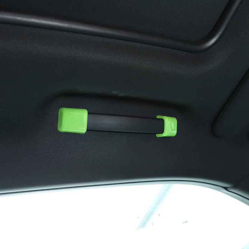  ABS Dach Griff Dekoration Abdeckung Aufkleber Fit Für Dodge Challenger 2010 Up Auto Ornament Innen Zubehör