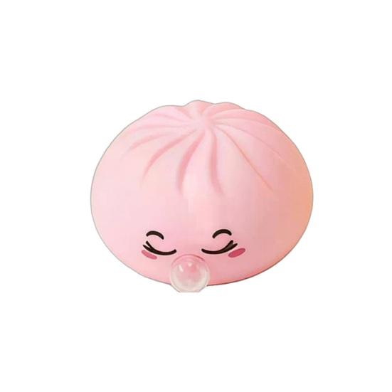 

1/3/5Pcs Bubble Blowing Cartoon Dumpling Toy Stress Relief Steamed Bun Squeeze Toy Soft Stretchy Bubble Dough Ball Fidget Toy 1pc A