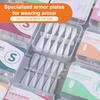 {MX} 100pcs Clear Full Cover Press On Nail Tips Ultra-Thin False Nails Patches Gel Nail Art Extension Manicure Accessories