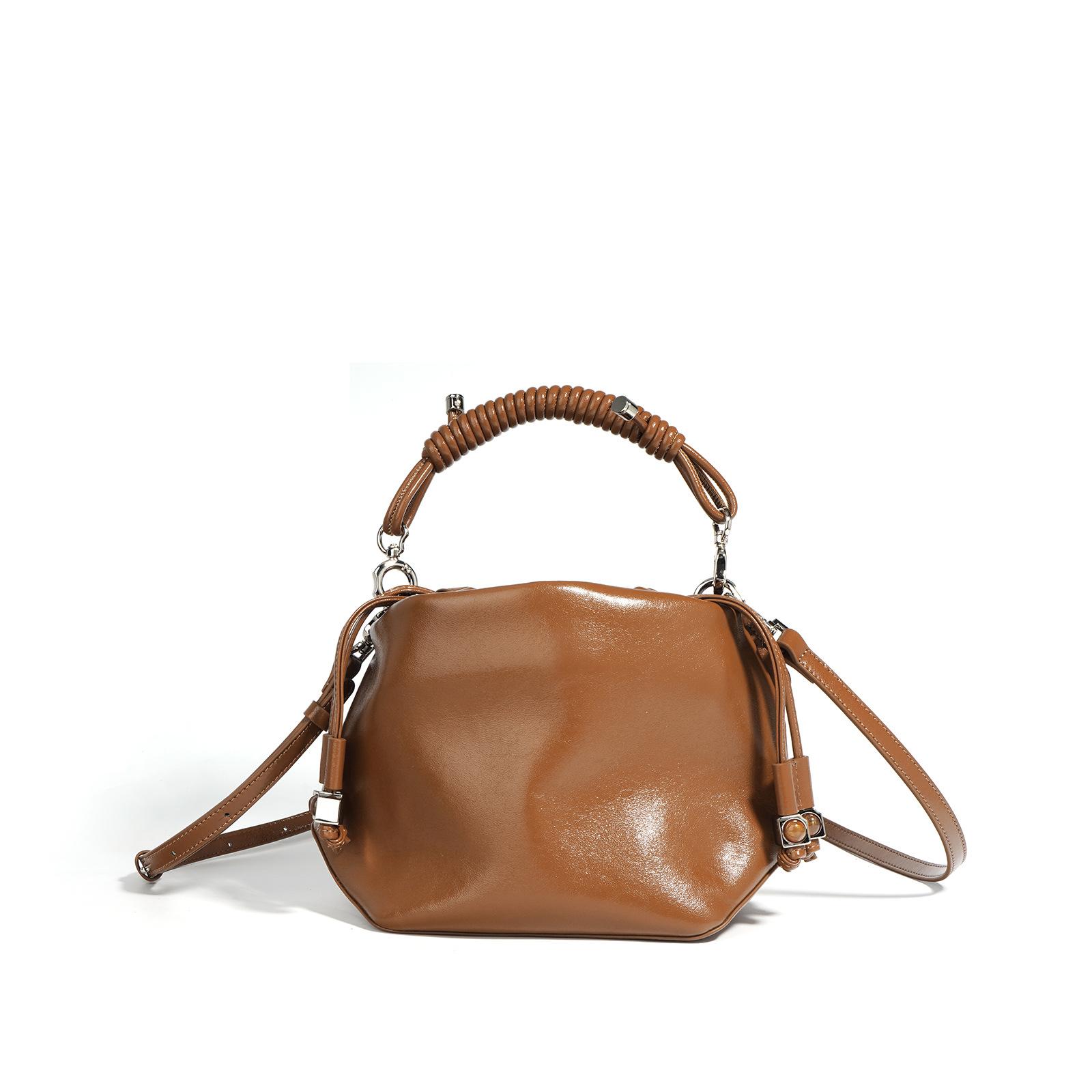 

Нишевая Новая Сумка-Мессенджер из Воловьей Кожи, Универсальная, для Поездок на Работу