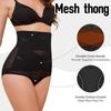 Sexy Minimalist Solid-Colour Shaping High-Elasticity Tummy-Control Brief with Powerful Waist-Sculpting Effect