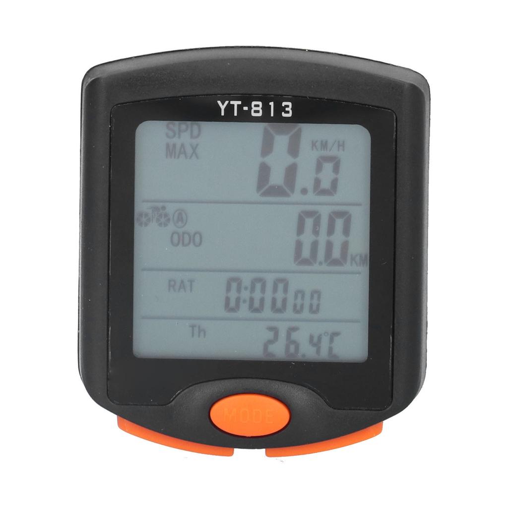 Bicycle Computer Waterproof Bike Speedometer Bicycle Accessories with LED Backlight Display