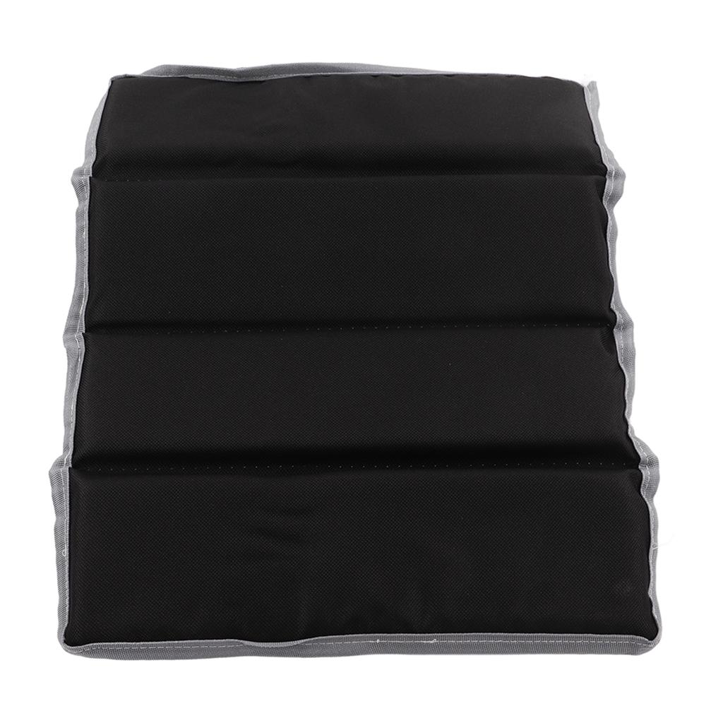 Folding Sit Mat Waterproof Soft Portable Floor Pad Cushion for Picnic Camping Beach Black