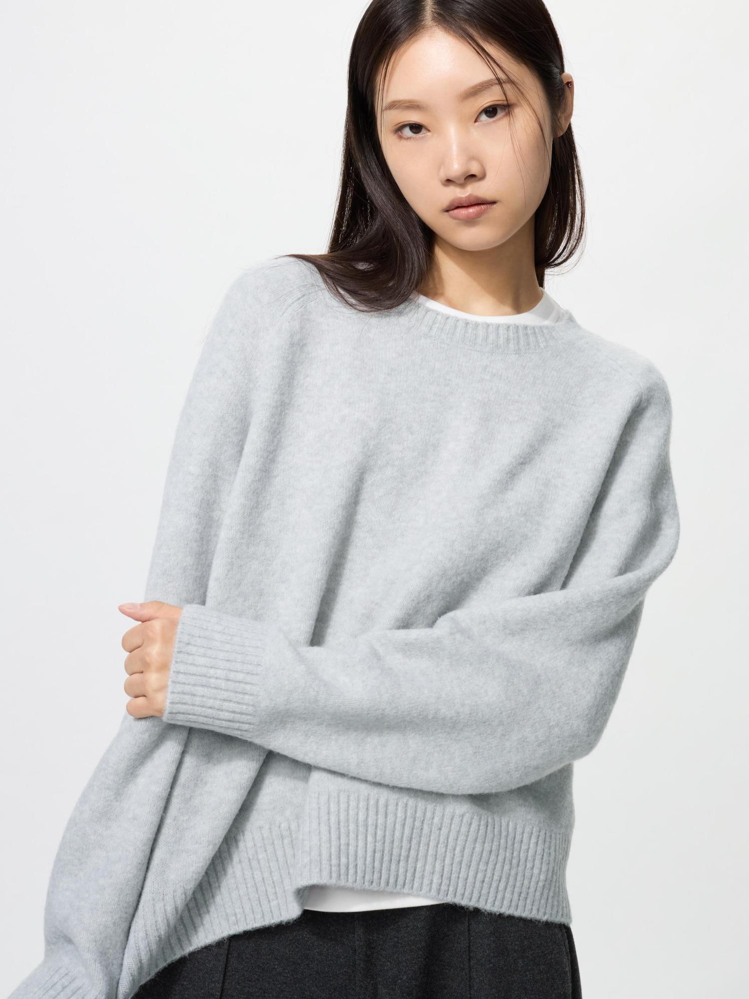 

Свитер с круглым вырезом Uniqlo Soupleyan 02 LIGHT GRAY/WOMEN S