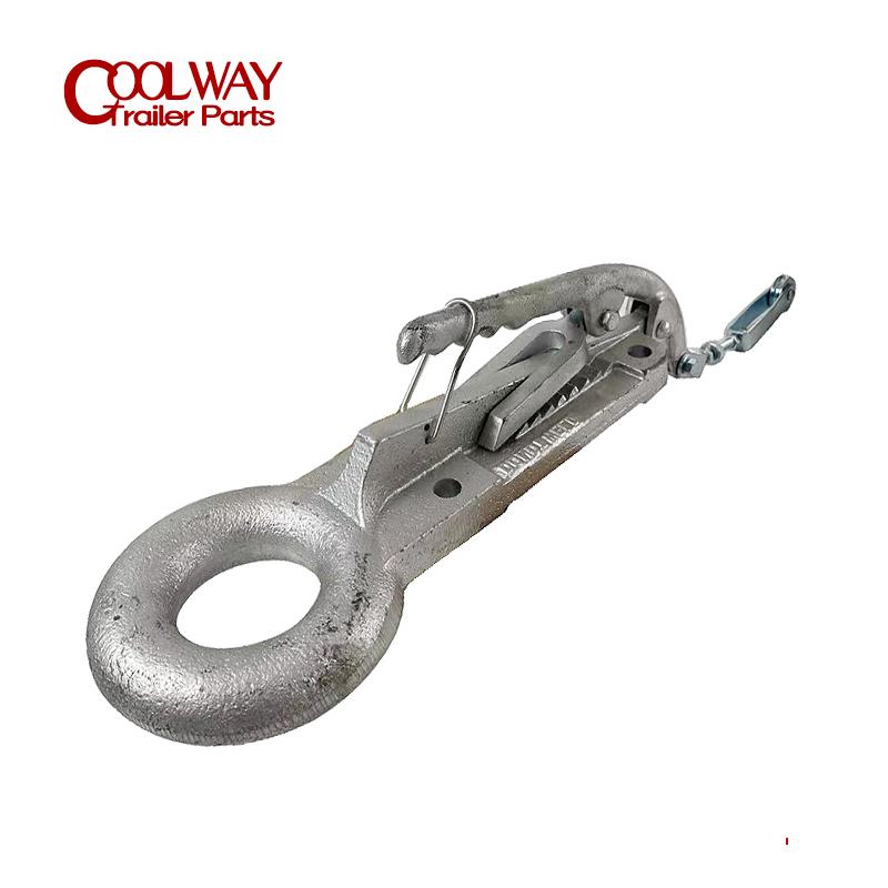 4.4 Ton Trailer Hitch Coupler Casting Ring with No Brake Level CAP RV Camper Caravan Accessories Trailer Parts