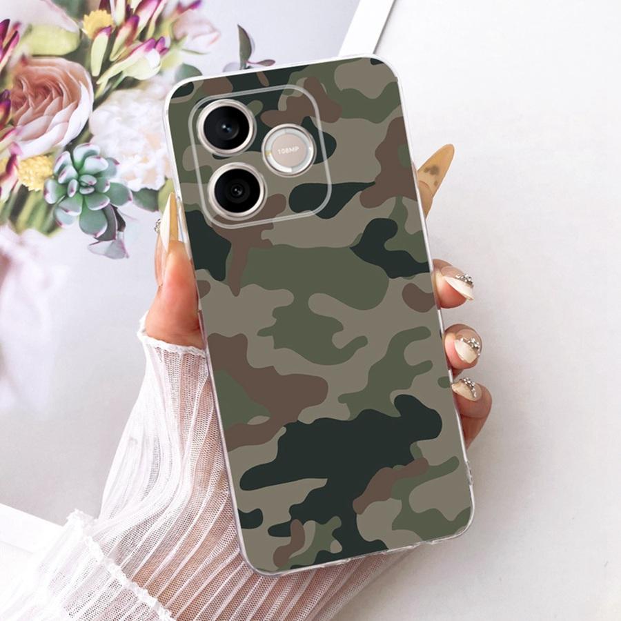 Pro Honor 600 Lite Pouzdro na telefon s počátečním písmenem pro Huawei Y6p Y 7 P Matný zadní kryt Ochrana fotoaparátu Nárazuvzdorná pouzdra