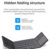 Bluetooth Keyboard Triple Folding Keyboard Is Suitable for iPad, Business Office Mini Mobile Phone Tablet Keyboard, Suitable for All Systems