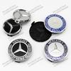 For Mercedes Benz 4pcs 56mm 75mm Car Wheel Center Hub Caps Cover Auto Accessories Mercedes Benz Amg C180 C200 C260 W108 W124 W126 W140 W168 W176