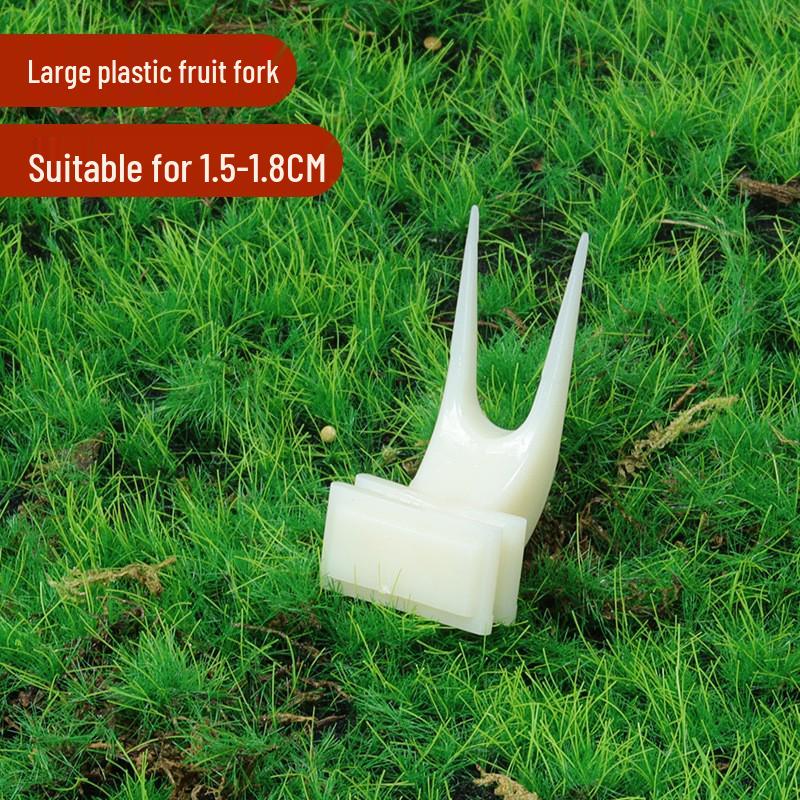 Plastic Fruit Fork Set for Bird Cages - Includes Accessories for Parrots and Other Birds