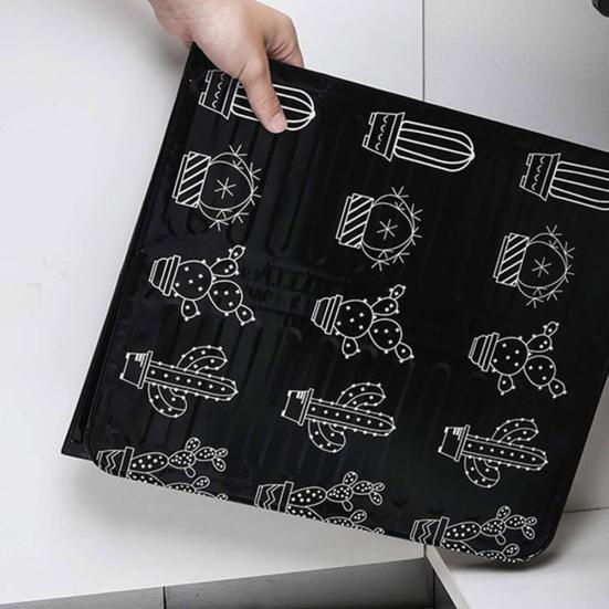 Aluminum Foil Kitchen Cooking Oil Splash Guard Gas Stove Heat Burn Proof Board