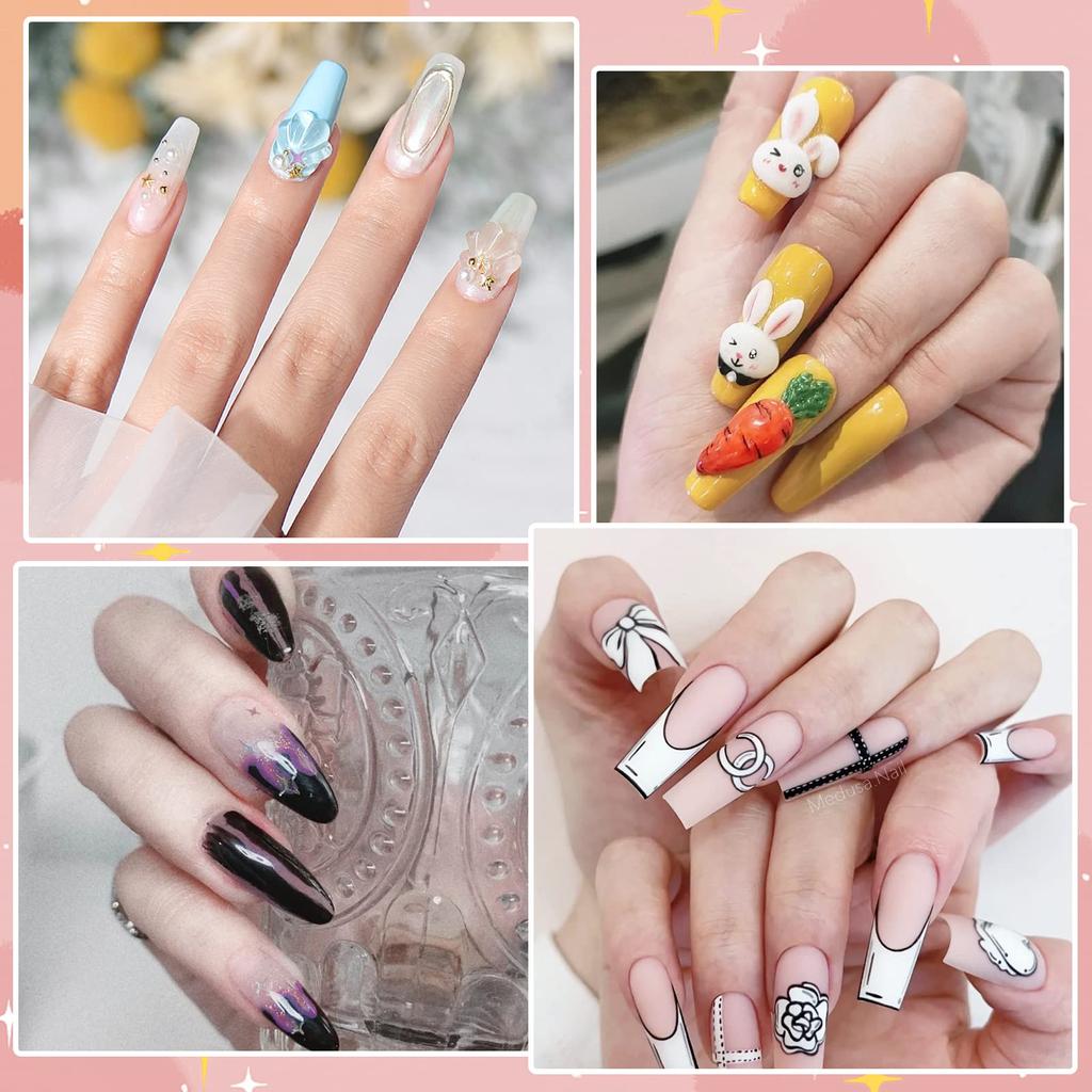 Biutee Nail Extension Gel Polygel Large Capacity 30g Total Clay Gel Beginner Clear Nail Tip Adhesive Icing Gel 3D Parts Gel Nail Glue 15g2
