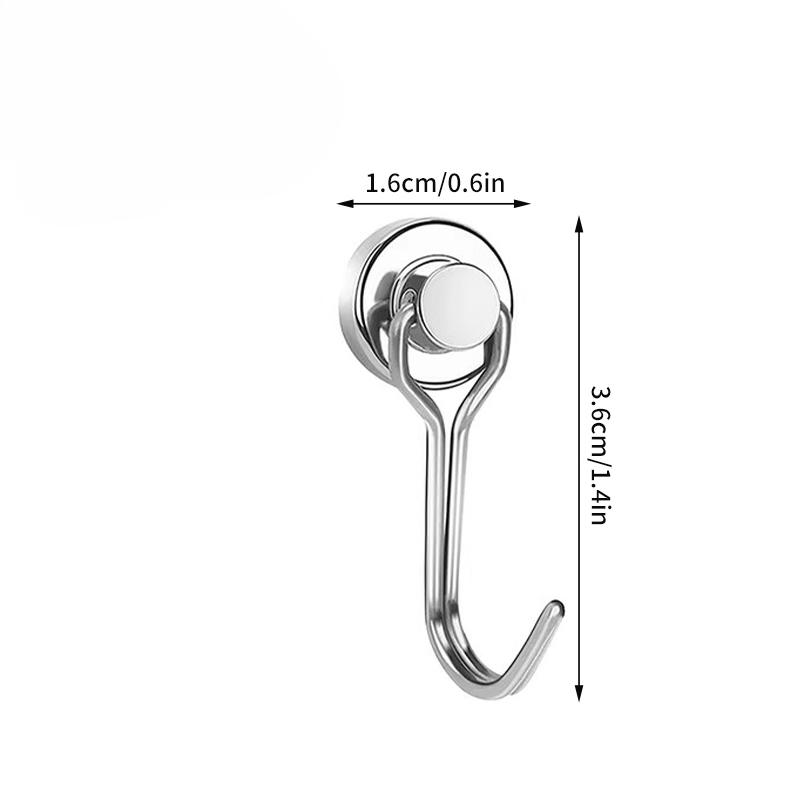 

1/5/10 шт. прочные магнитные крючки для дома, кухни, бара, крючки для хранения, многоцелевые вешалки для хранения, товары для дома, аксессуары для ванной комнаты 1pc
