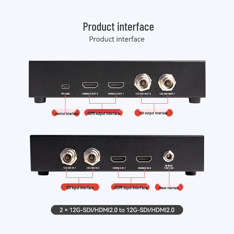 Tianchuang Hengda 2D to 3D 4K SDI/HDMI Video Converter