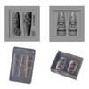 Snake Resin Nail Carving Molds Snake Stamping Stencils Jewelry Casting Supplies Suitable for Resin Art and Home Decors