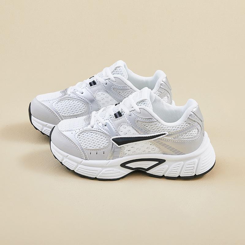 Damskie Codzienne Buty Dad Sneakers Wygodne Gruba Platforma Buty do Biegania Antypoślizgowe Sznurowane Oddychające Buty do Chodzenia dla Kobiet Treningowe Tenisowe Sneakersy