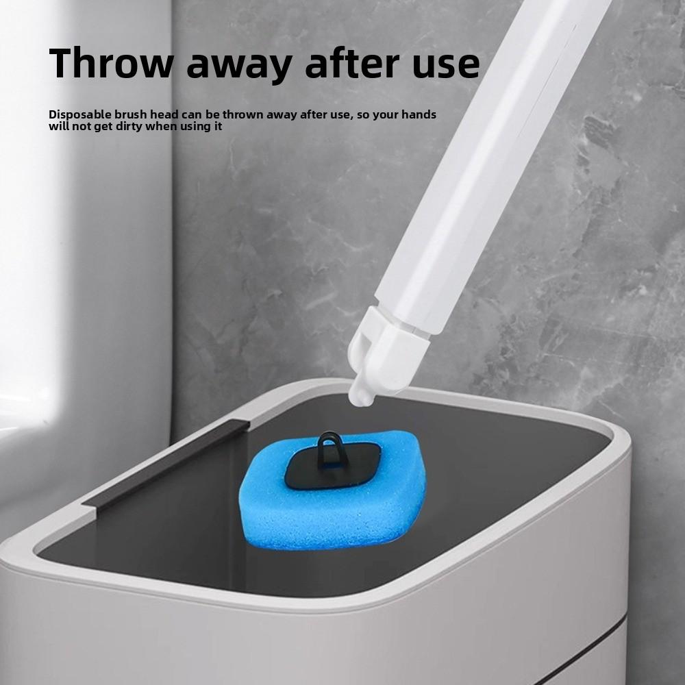 Wall Mounted Toilet Cleaning Brush Plastic Toilet Scrubber Closestool Brush Sanitation