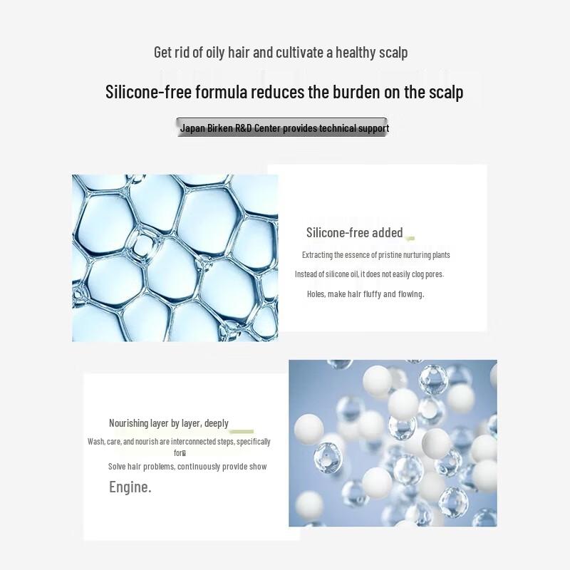 Siyuan Ginger & Soapnut Anti-Hair Loss Oil Control Shampoo