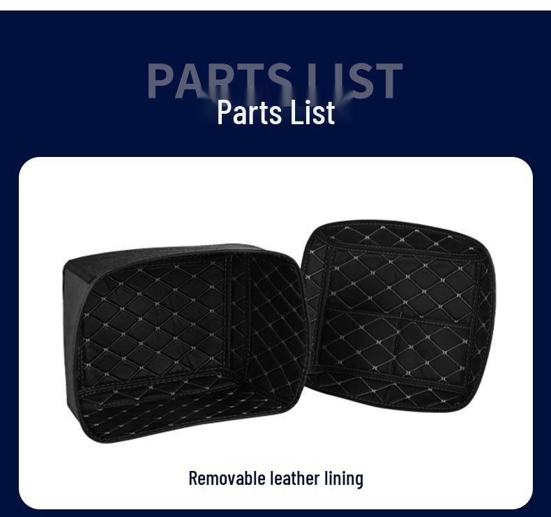 45L Multi-Capacity Aluminum Motorcycle Tail Box - Quick Release, Multiple Colors