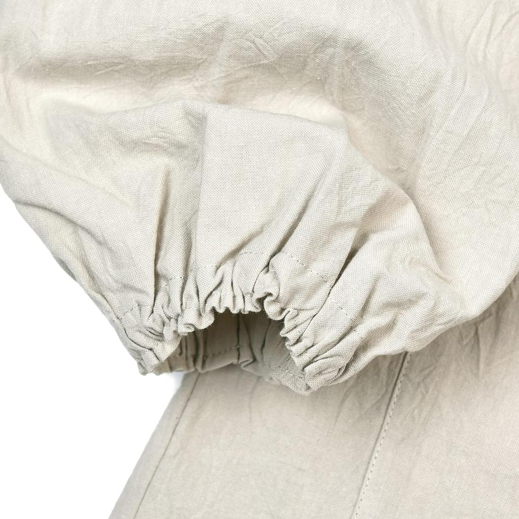 Washer Pintuck Seersucker Pintuck Free Size [Kusuguru Japan] Kappo, Kappo, Women's, K2001, Gray,