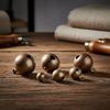 5/10/20/50 Stück 6/8/10/12/14/16/18/20/25 mm Kupfer Glöckchen Kleine Lose Perlen für Frohe Weihnachten Deko DIY Bastelzubehör