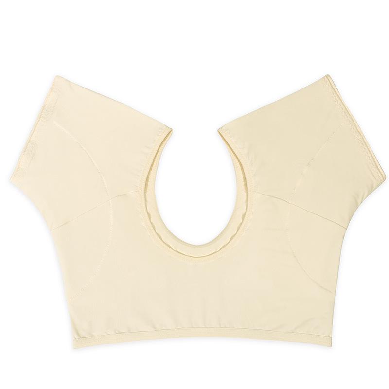 Women's Breathable Sweat-Absorbing Underarm Vest with Anti-Odor Sweat-Blocking Pads
