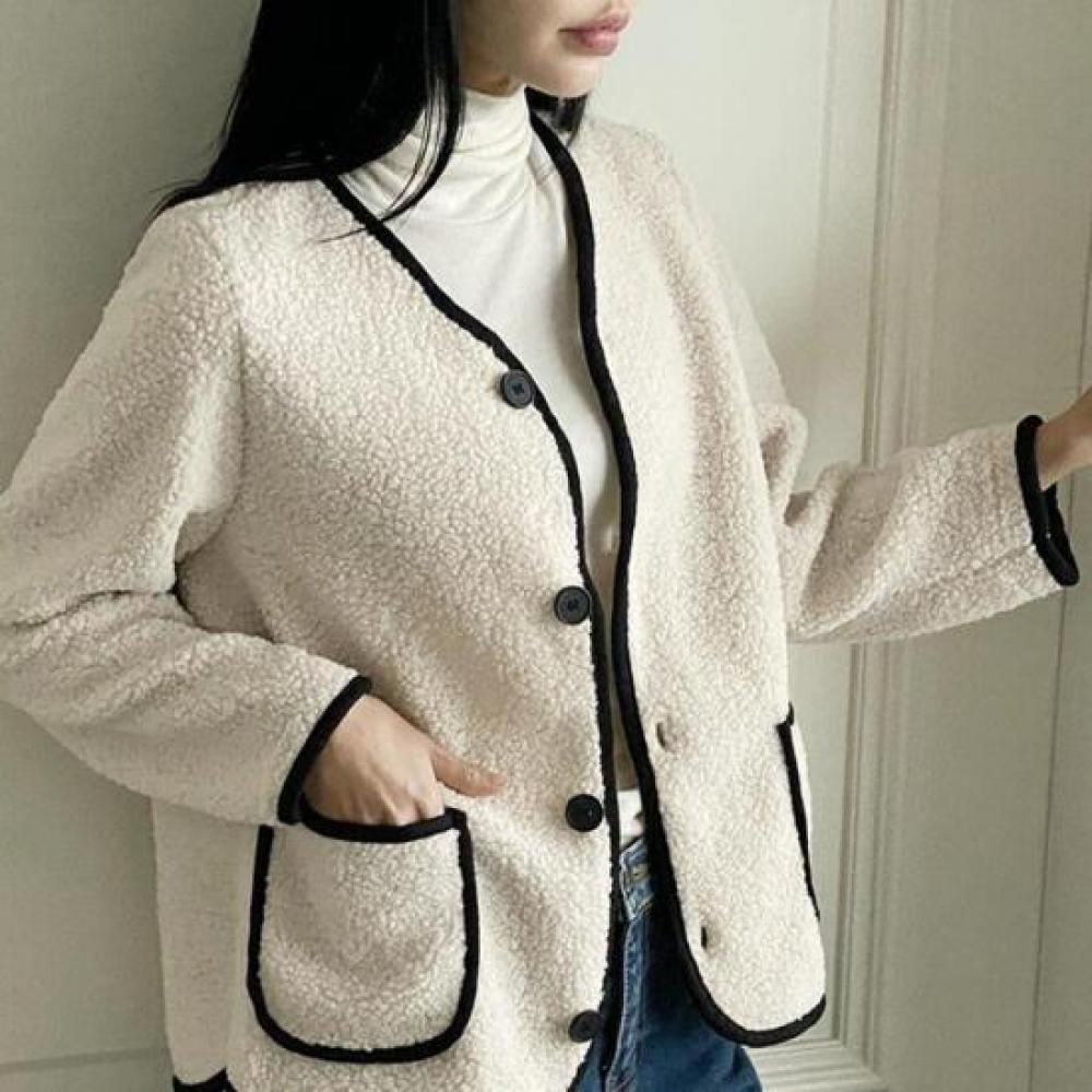 New ArriValS Open Run Women S Fleece V Neck pluSh Jacket