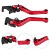 Brake And Clutch Levers 2 PCS Adjustable Motorcycle Clutch Brake Levers Motorcycle Scooter Brake Lever Moto Handle