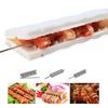 Food Grade Barbecue Kebab Meat Piercer Barbecue Tool Meat Skewer Machine Quick Meat Skewer Artifact for Small Skewer