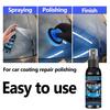 Car Nano Coating Brightening Cars Paint Kit - Professional Auto Polishing Tool, High Gloss Car Paint Scratch Repair Protection*6