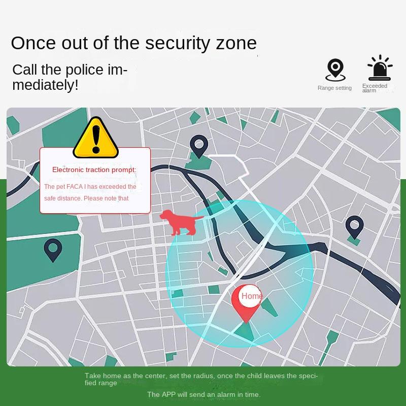 Waterproof GPS Dog Collar Tracker with 4G Connectivity - Real-Time Location & Activity Monitoring for Pets (Unlimited Range)