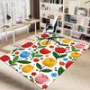 1PC Tulip Flowers Extra Large Non-Slip Floor carpet, Office, family, bedroom, Studio - Large Area RugJ0333
