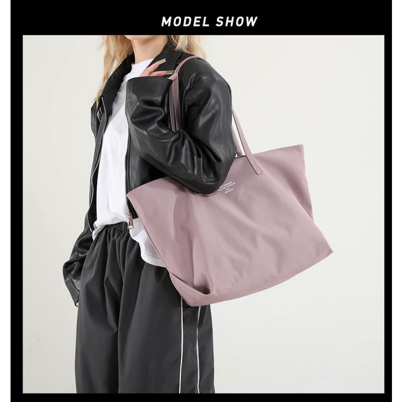 Ladies' Nylon Cloth Bag, Large Capacity Casual Shoulder Bag, Handbag