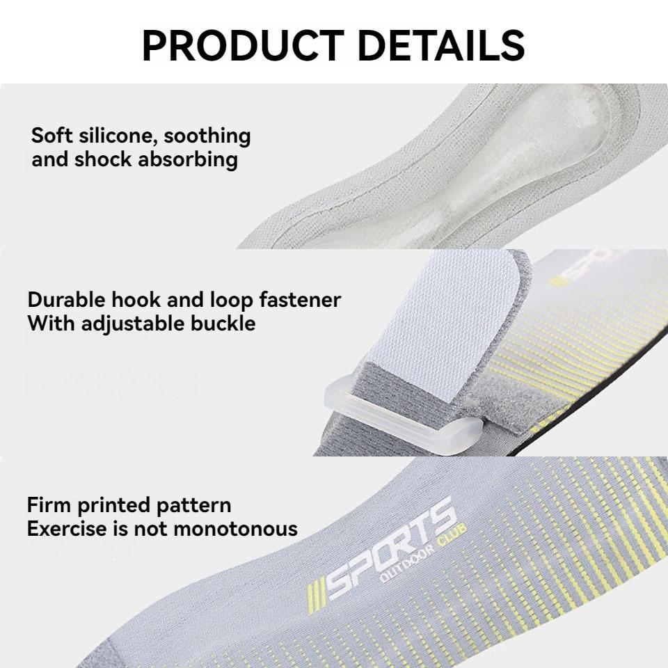 Sports Patella Strap Compression Knee Adjustable Knee Sleeve Outdoor Running Shock Absorption Jump Rope Unisex Knee Protector