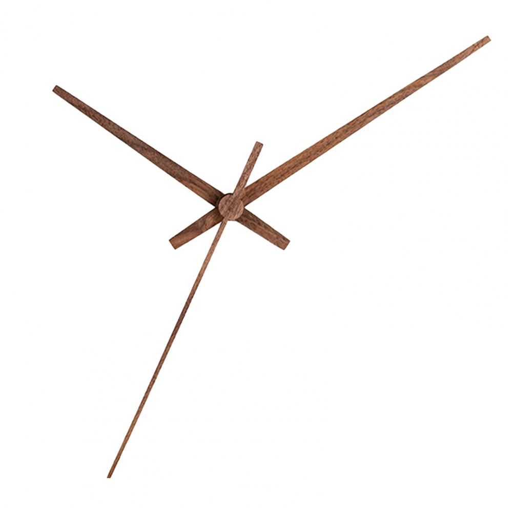 3Pcs/Set Durable Wall Clock Hands Long Clock Hands Solid Wood Repair Parts Wall Clock Hands Insert Kits