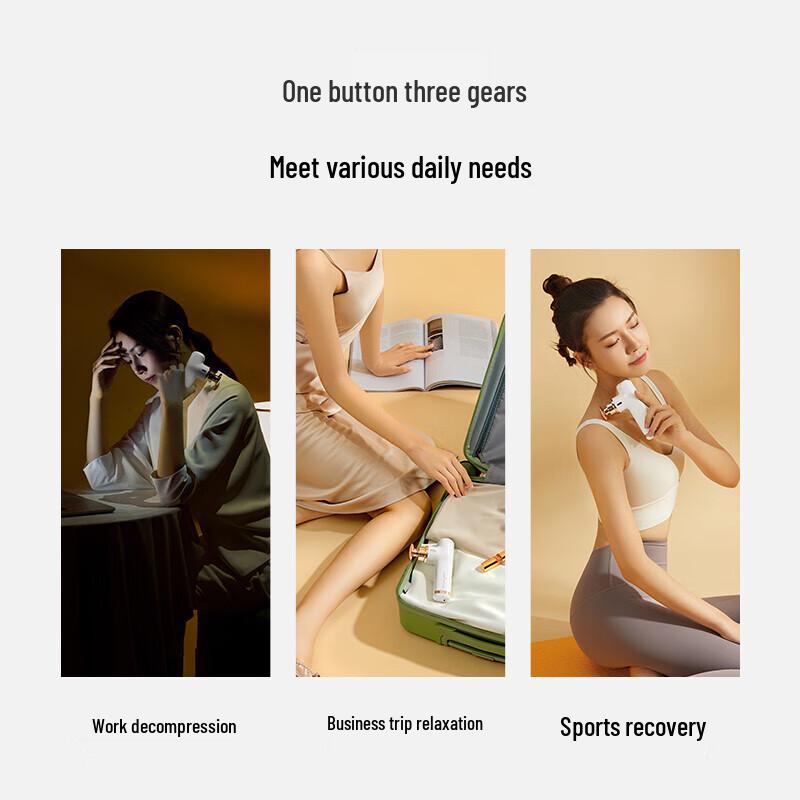 YESOUL Mini Fascia Massage Gun CN plug (adapter included)