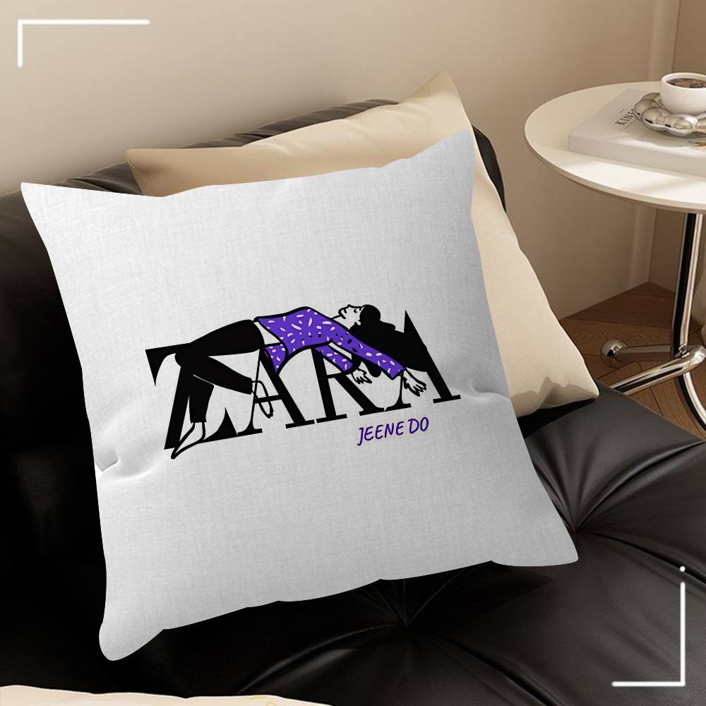 Fast Fashion Elegant Design ZARA-A   Pillowcase toon Gift Cushion Cover Bedroom Home Sofa Chair Seat Decor pillow case