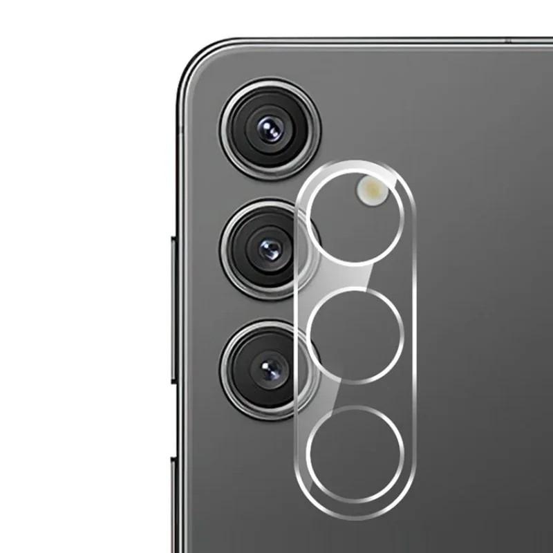 

For Samsung Galaxy S25 FE Camera Lens Protector WANLONFENG Full Coverage HD Clear Lens Film with Cleaning Cloth A
