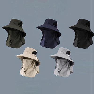 1PC  Men's And Women's Outdoor Four-Season Fisherman's Hat, Quick-Drying Sun Hat, Climbing Hat, Beach Summer Travel Sunshade Hat, Stylish Fishing Hat